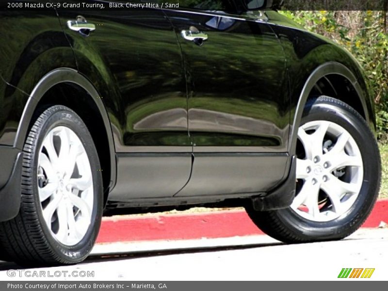 Black Cherry Mica / Sand 2008 Mazda CX-9 Grand Touring