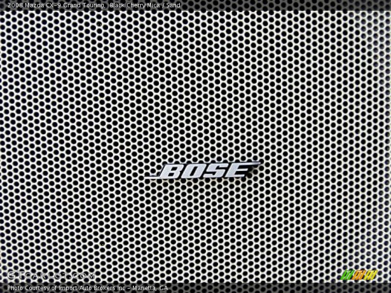 Black Cherry Mica / Sand 2008 Mazda CX-9 Grand Touring