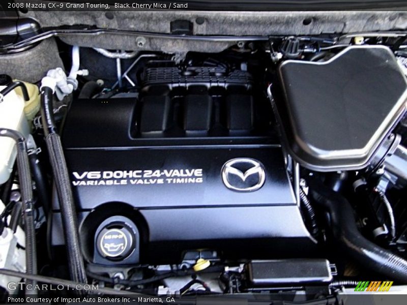  2008 CX-9 Grand Touring Engine - 3.7 Liter DOHC 24-Valve VVT V6