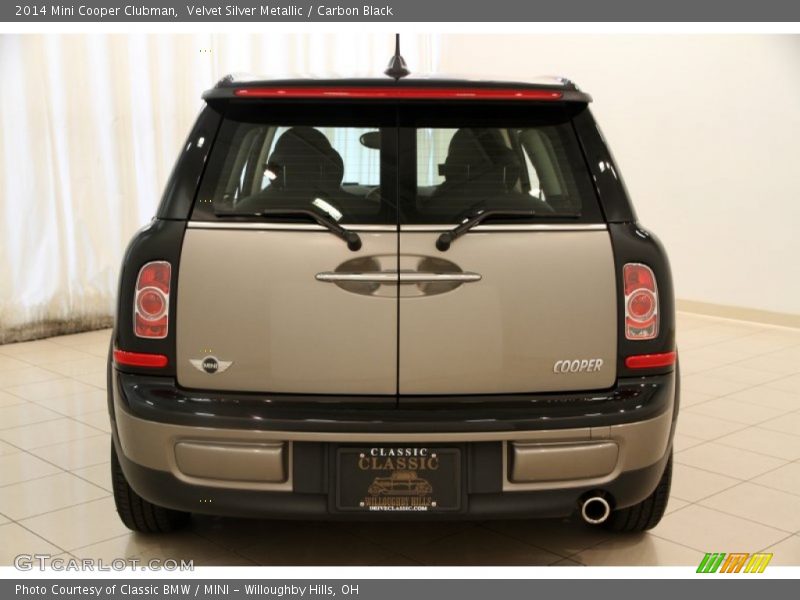 Velvet Silver Metallic / Carbon Black 2014 Mini Cooper Clubman