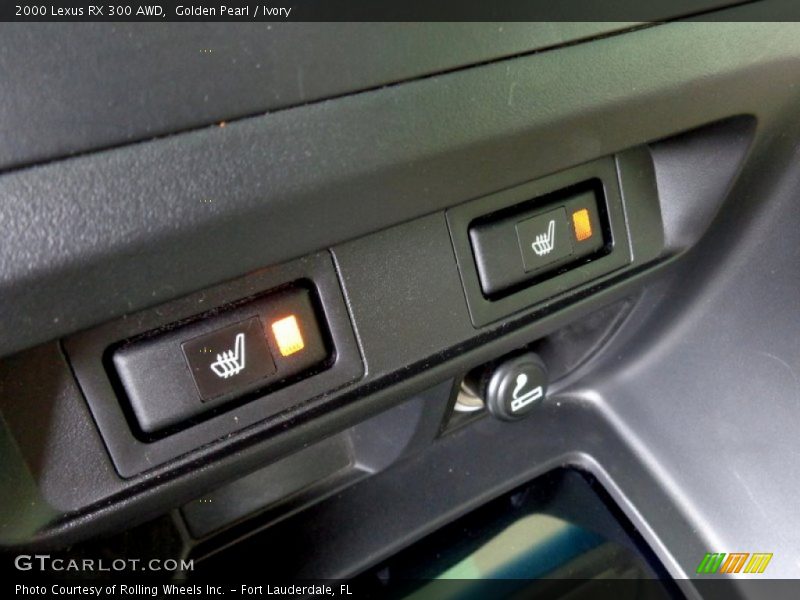 Golden Pearl / Ivory 2000 Lexus RX 300 AWD