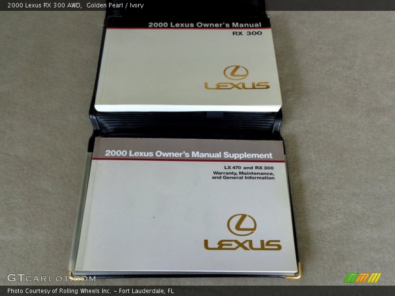 Books/Manuals of 2000 RX 300 AWD
