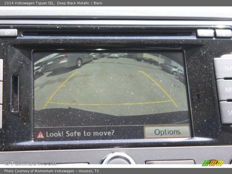 Deep Black Metallic / Black 2014 Volkswagen Tiguan SEL