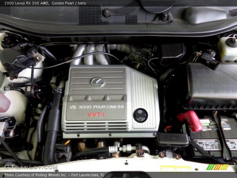  2000 RX 300 AWD Engine - 3.0 Liter DOHC 24-Valve V6