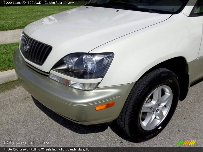 Golden Pearl / Ivory 2000 Lexus RX 300 AWD