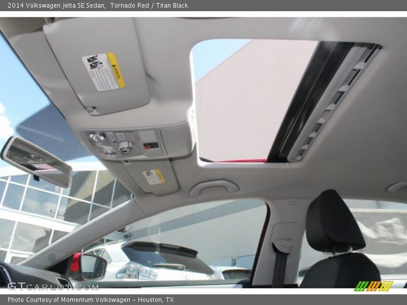 Tornado Red / Titan Black 2014 Volkswagen Jetta SE Sedan