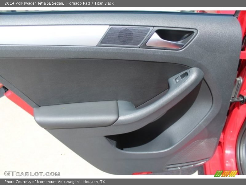 Tornado Red / Titan Black 2014 Volkswagen Jetta SE Sedan