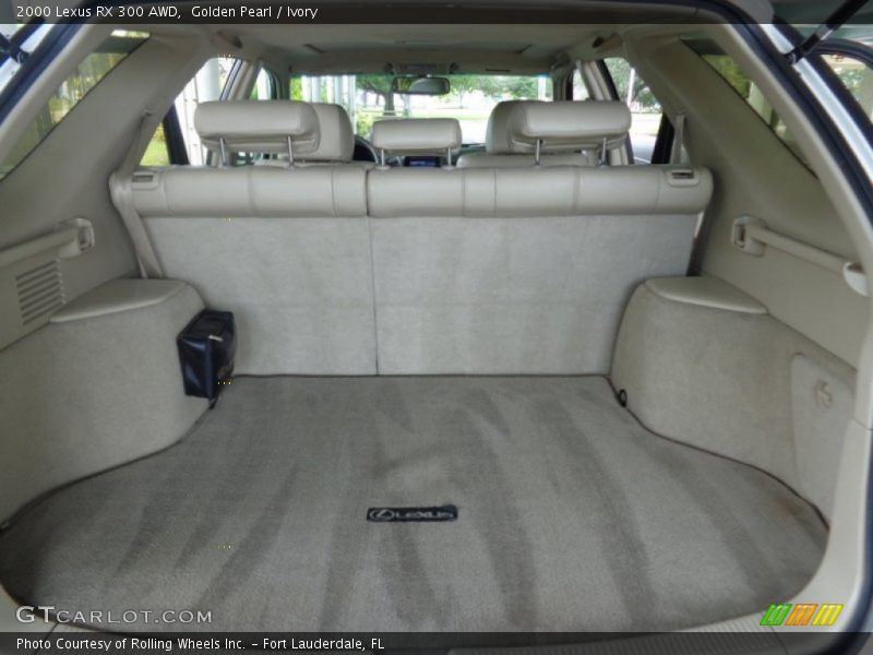  2000 RX 300 AWD Trunk