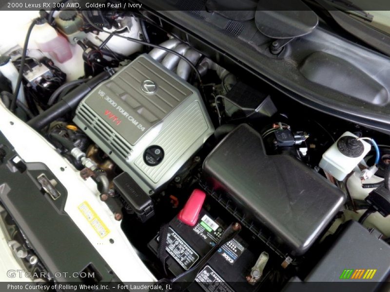  2000 RX 300 AWD Engine - 3.0 Liter DOHC 24-Valve V6