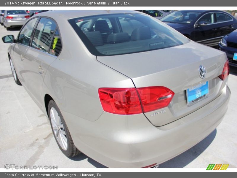 Moonrock Silver Metallic / Titan Black 2014 Volkswagen Jetta SEL Sedan