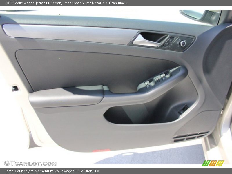 Moonrock Silver Metallic / Titan Black 2014 Volkswagen Jetta SEL Sedan
