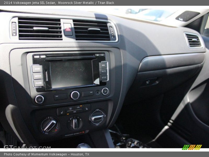 Moonrock Silver Metallic / Titan Black 2014 Volkswagen Jetta SEL Sedan