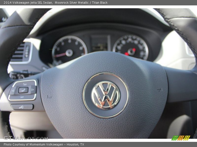 Moonrock Silver Metallic / Titan Black 2014 Volkswagen Jetta SEL Sedan