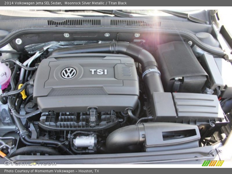 Moonrock Silver Metallic / Titan Black 2014 Volkswagen Jetta SEL Sedan