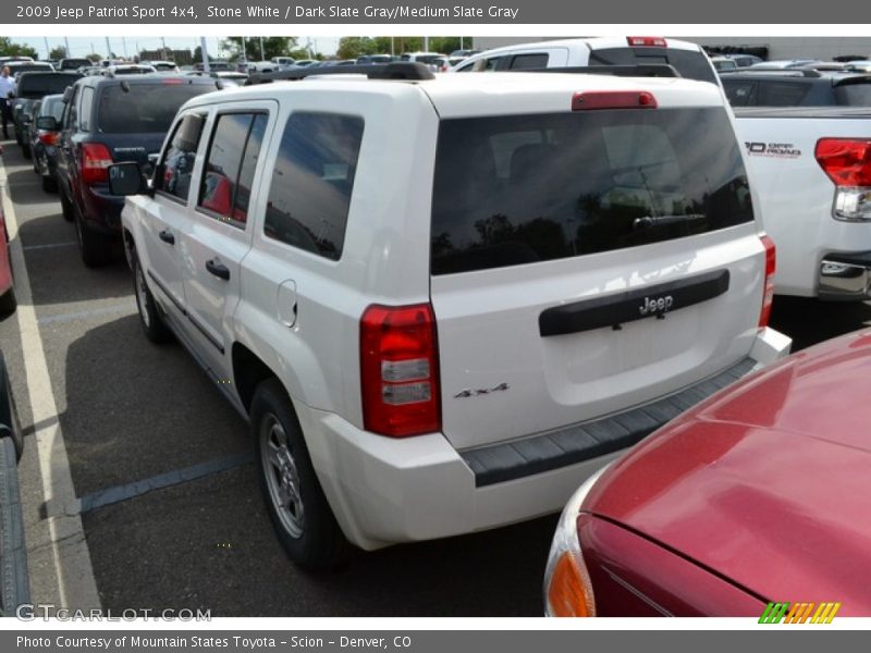 Stone White / Dark Slate Gray/Medium Slate Gray 2009 Jeep Patriot Sport 4x4
