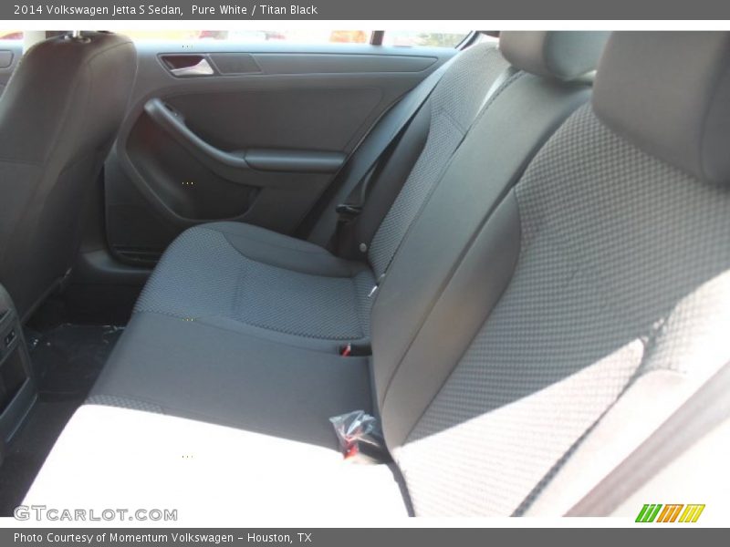 Pure White / Titan Black 2014 Volkswagen Jetta S Sedan