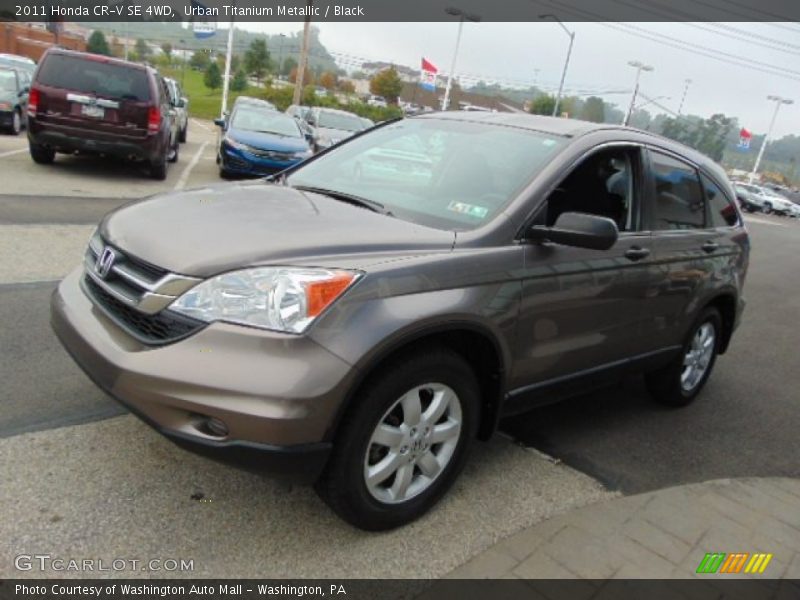 Urban Titanium Metallic / Black 2011 Honda CR-V SE 4WD