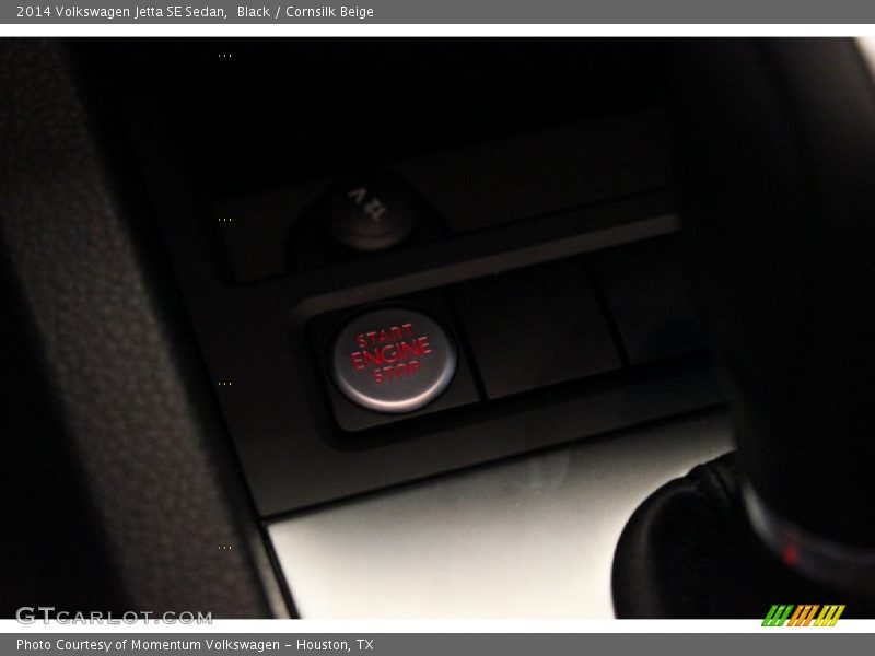 Black / Cornsilk Beige 2014 Volkswagen Jetta SE Sedan