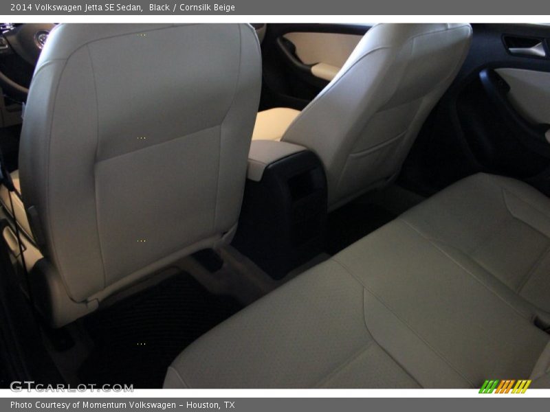 Black / Cornsilk Beige 2014 Volkswagen Jetta SE Sedan