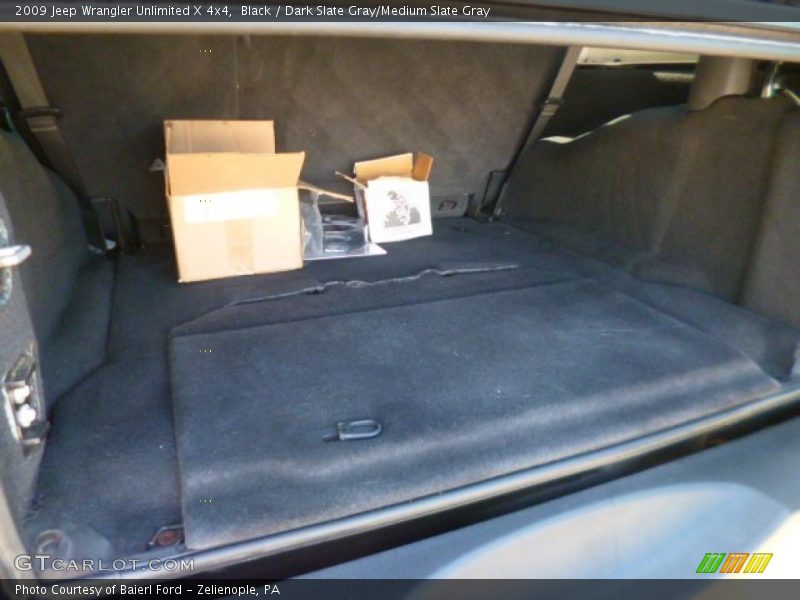 Black / Dark Slate Gray/Medium Slate Gray 2009 Jeep Wrangler Unlimited X 4x4