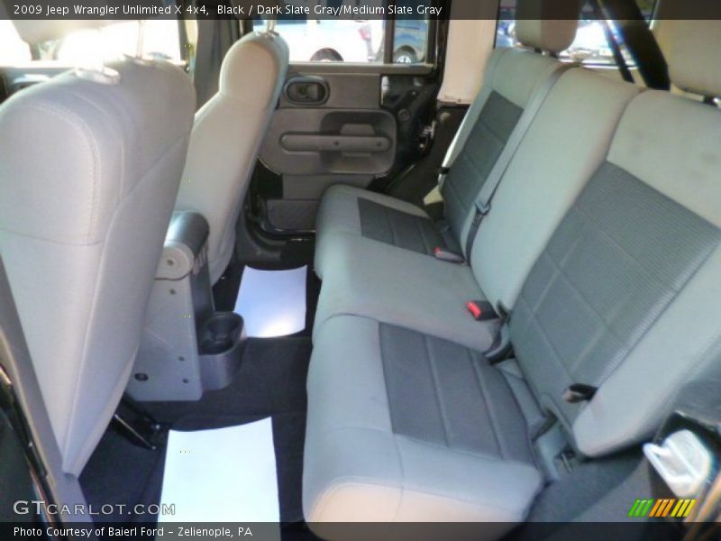 Black / Dark Slate Gray/Medium Slate Gray 2009 Jeep Wrangler Unlimited X 4x4