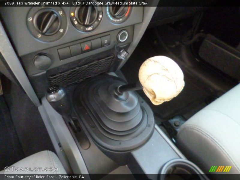 Black / Dark Slate Gray/Medium Slate Gray 2009 Jeep Wrangler Unlimited X 4x4
