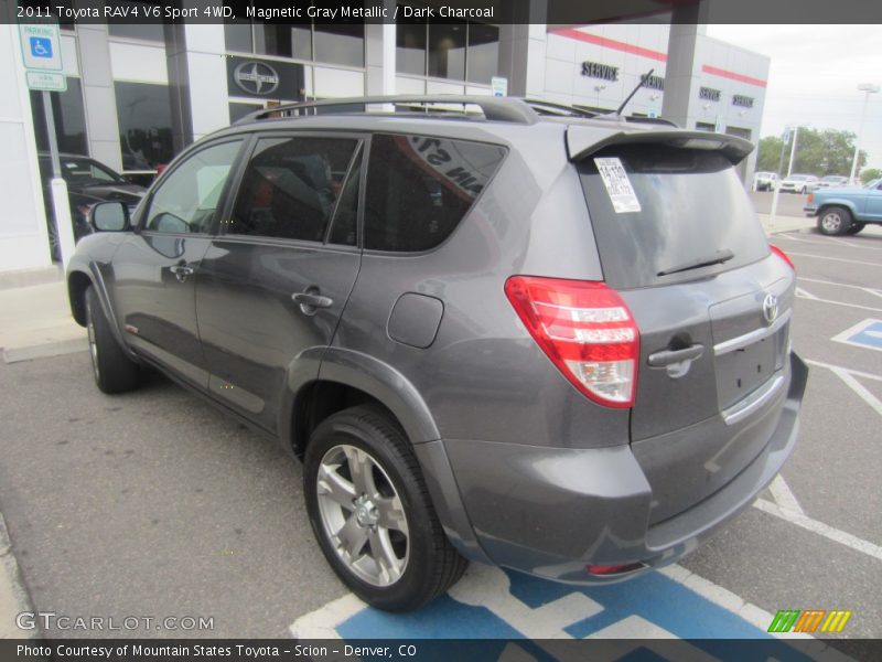 Magnetic Gray Metallic / Dark Charcoal 2011 Toyota RAV4 V6 Sport 4WD
