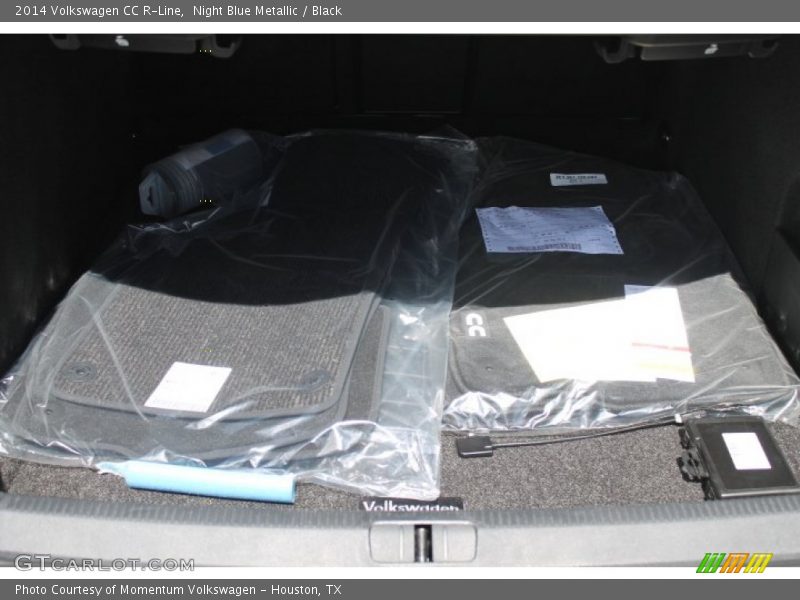 Night Blue Metallic / Black 2014 Volkswagen CC R-Line