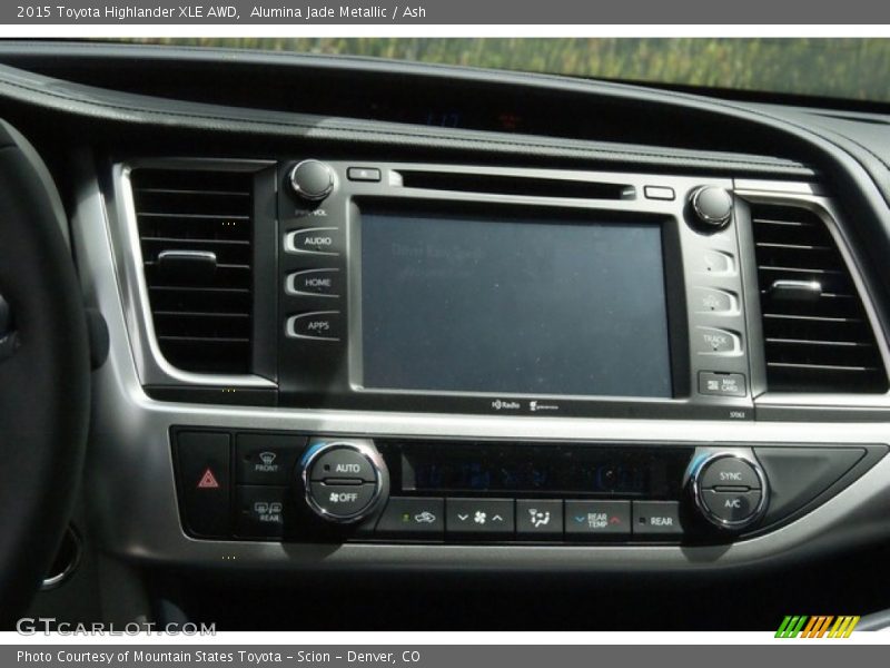 Alumina Jade Metallic / Ash 2015 Toyota Highlander XLE AWD
