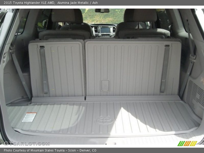 Alumina Jade Metallic / Ash 2015 Toyota Highlander XLE AWD