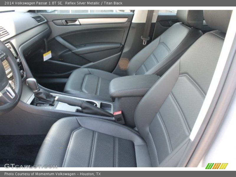 Reflex Silver Metallic / Titan Black 2014 Volkswagen Passat 1.8T SE