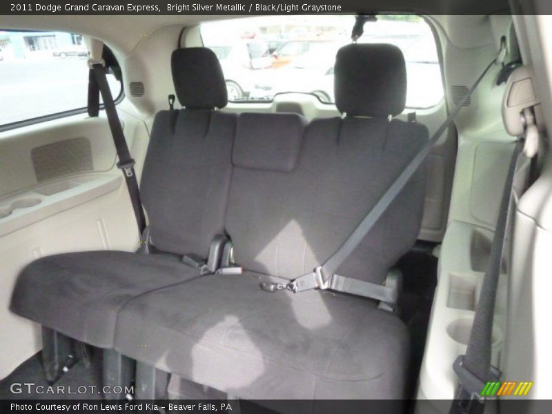 Bright Silver Metallic / Black/Light Graystone 2011 Dodge Grand Caravan Express
