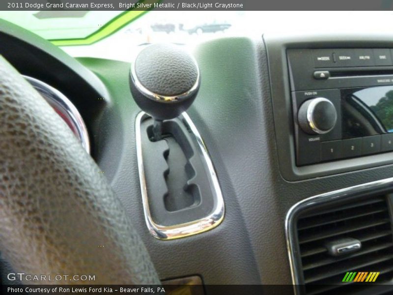 Bright Silver Metallic / Black/Light Graystone 2011 Dodge Grand Caravan Express