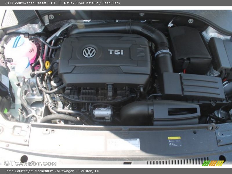 Reflex Silver Metallic / Titan Black 2014 Volkswagen Passat 1.8T SE