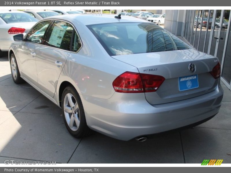 Reflex Silver Metallic / Titan Black 2014 Volkswagen Passat 1.8T SE