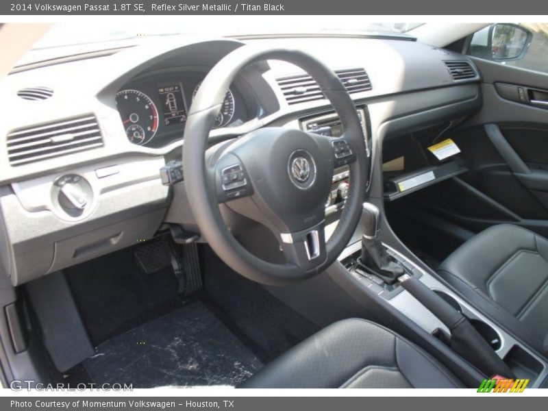 Reflex Silver Metallic / Titan Black 2014 Volkswagen Passat 1.8T SE