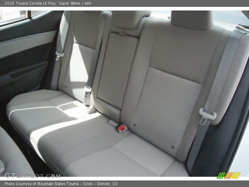Super White / Ash 2015 Toyota Corolla LE Plus