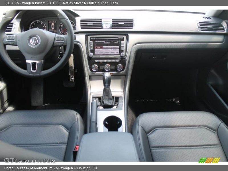 Reflex Silver Metallic / Titan Black 2014 Volkswagen Passat 1.8T SE