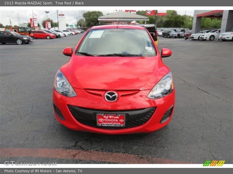 True Red / Black 2013 Mazda MAZDA2 Sport