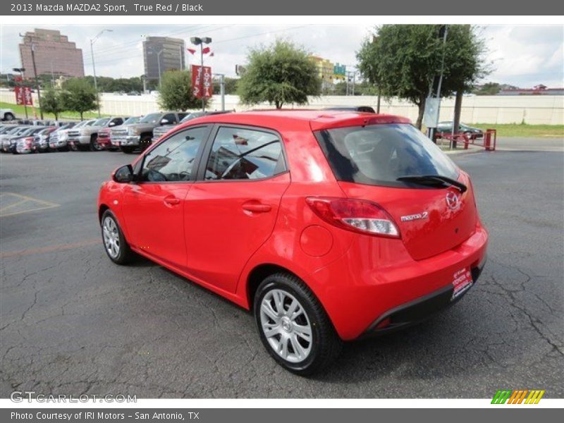 True Red / Black 2013 Mazda MAZDA2 Sport
