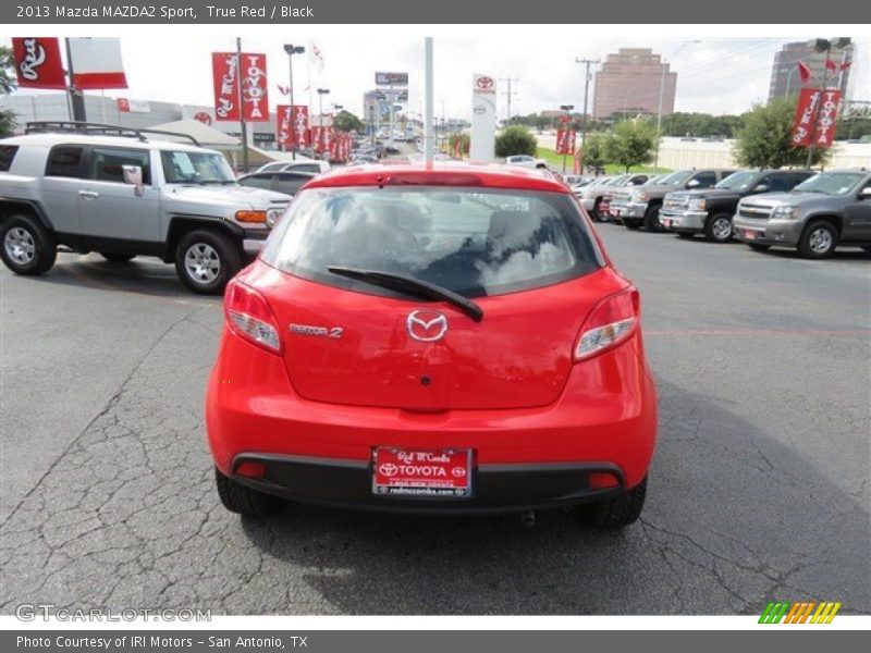 True Red / Black 2013 Mazda MAZDA2 Sport