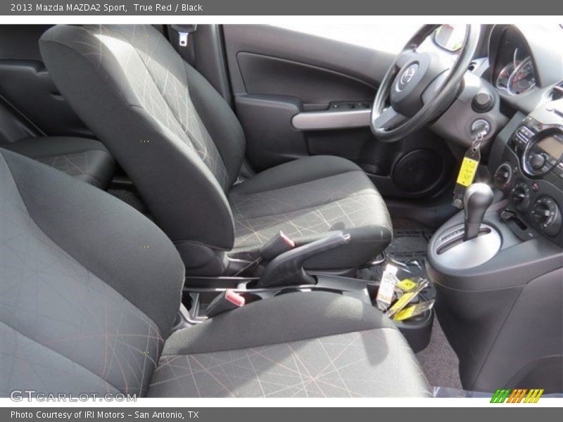 True Red / Black 2013 Mazda MAZDA2 Sport