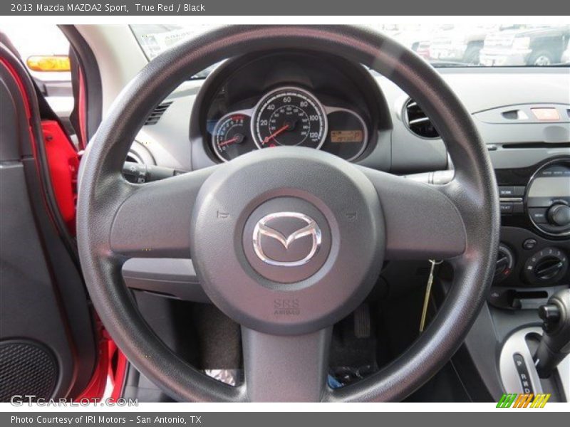 True Red / Black 2013 Mazda MAZDA2 Sport