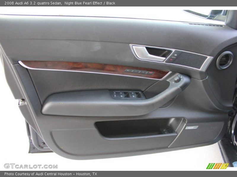 Night Blue Pearl Effect / Black 2008 Audi A6 3.2 quattro Sedan