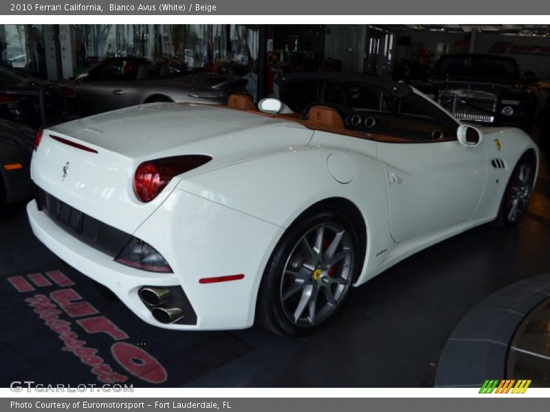 Bianco Avus (White) / Beige 2010 Ferrari California