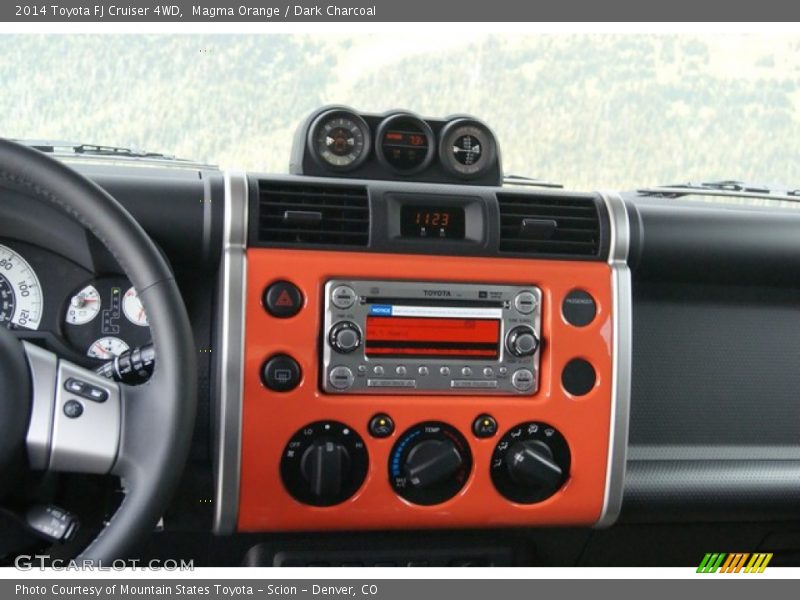 Magma Orange / Dark Charcoal 2014 Toyota FJ Cruiser 4WD