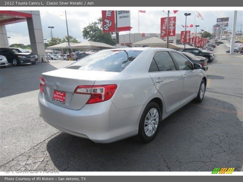 Classic Silver Metallic / Ash 2012 Toyota Camry L