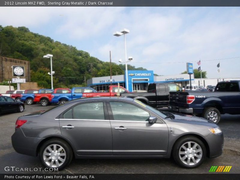 Sterling Gray Metallic / Dark Charcoal 2012 Lincoln MKZ FWD