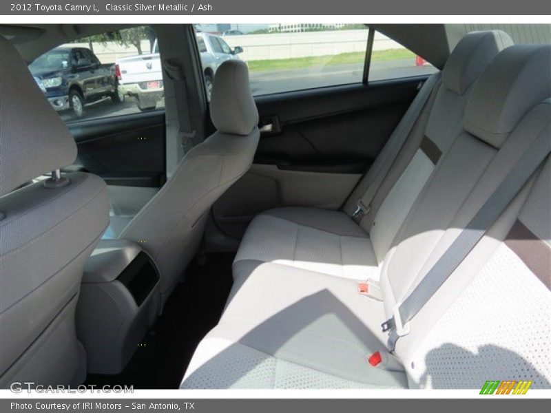 Classic Silver Metallic / Ash 2012 Toyota Camry L