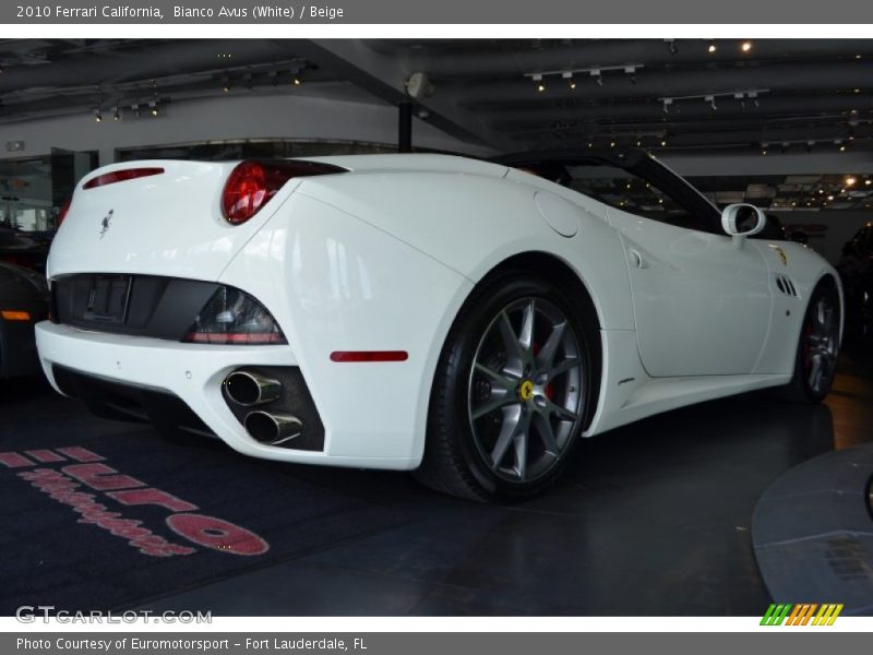 Bianco Avus (White) / Beige 2010 Ferrari California